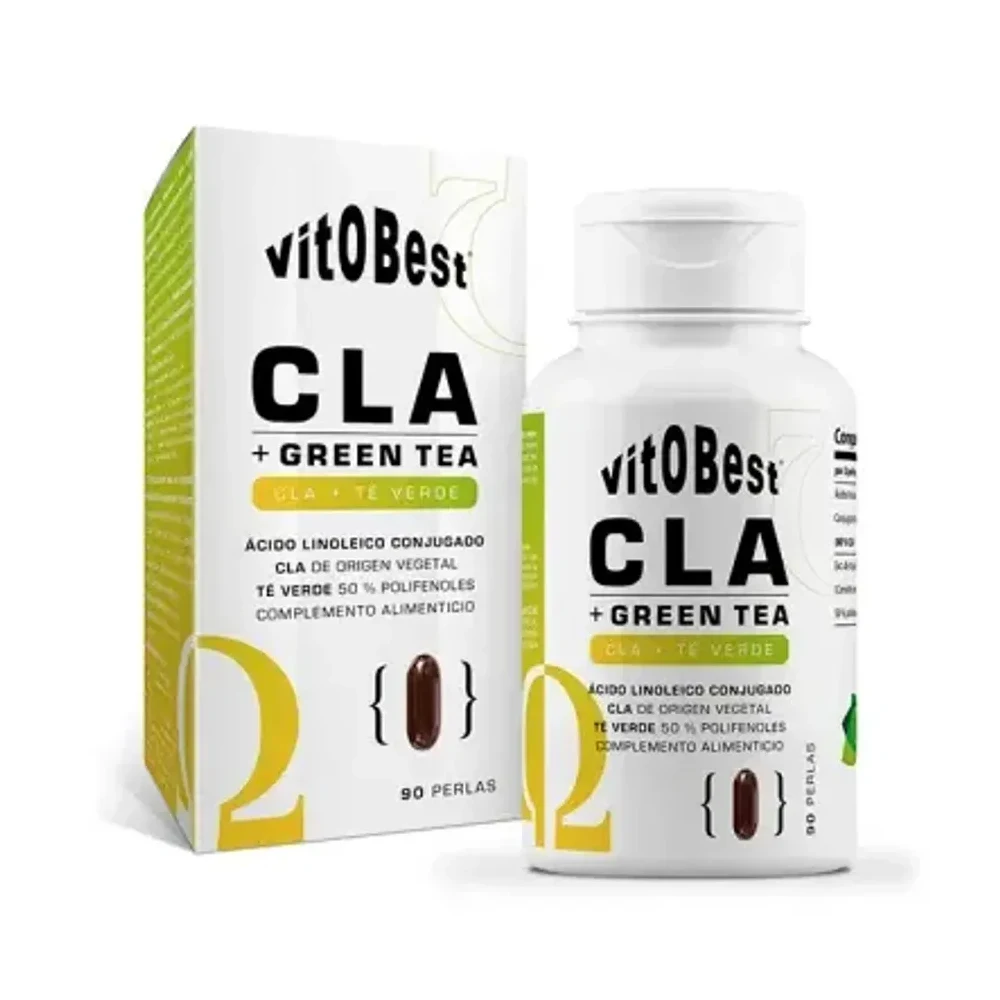 CLA + Té Verde VitOBest 90 perlas