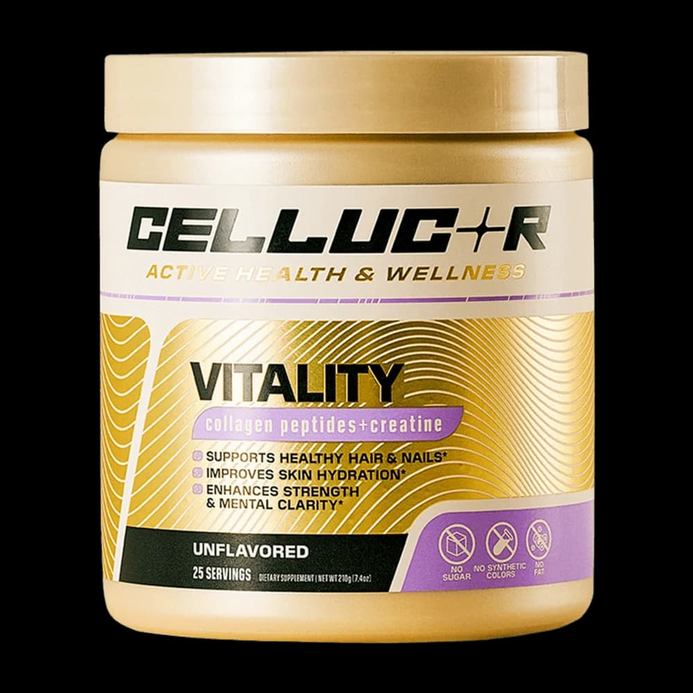 Collagen peptides + creatine
