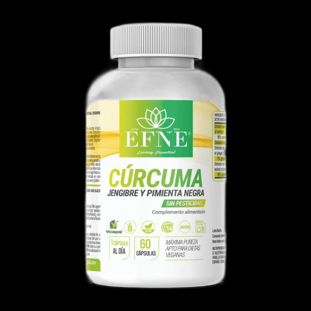 Cúrcuma con Jengibre y Pimienta Negra EFNE