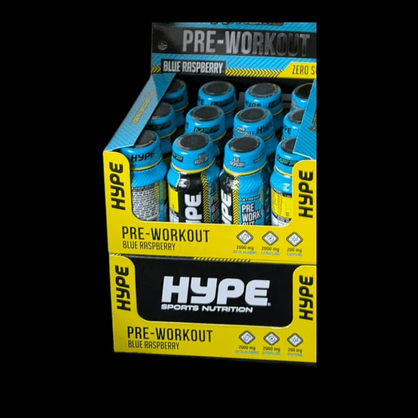 Hype Pre-Workout Shot pack 12 unidades