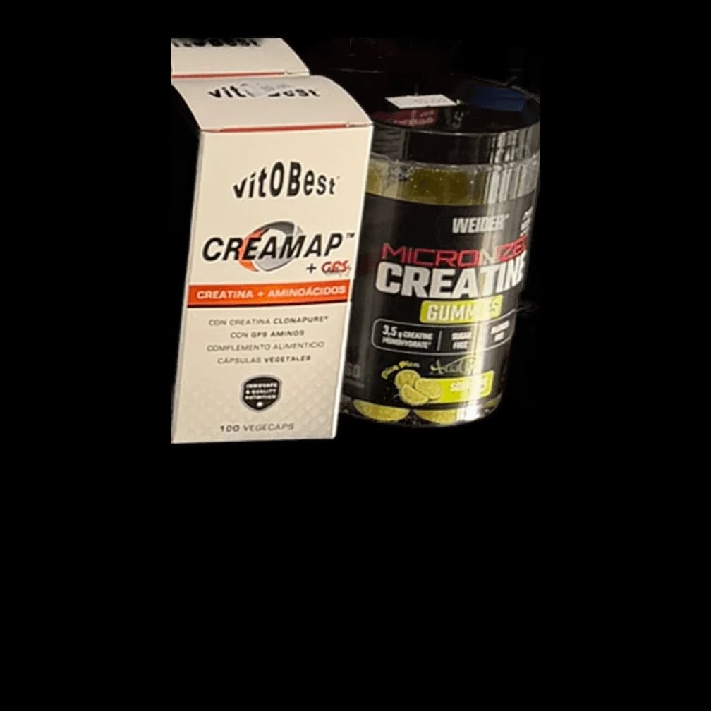 Micronized Creatine Gummies Weider 100 unidades