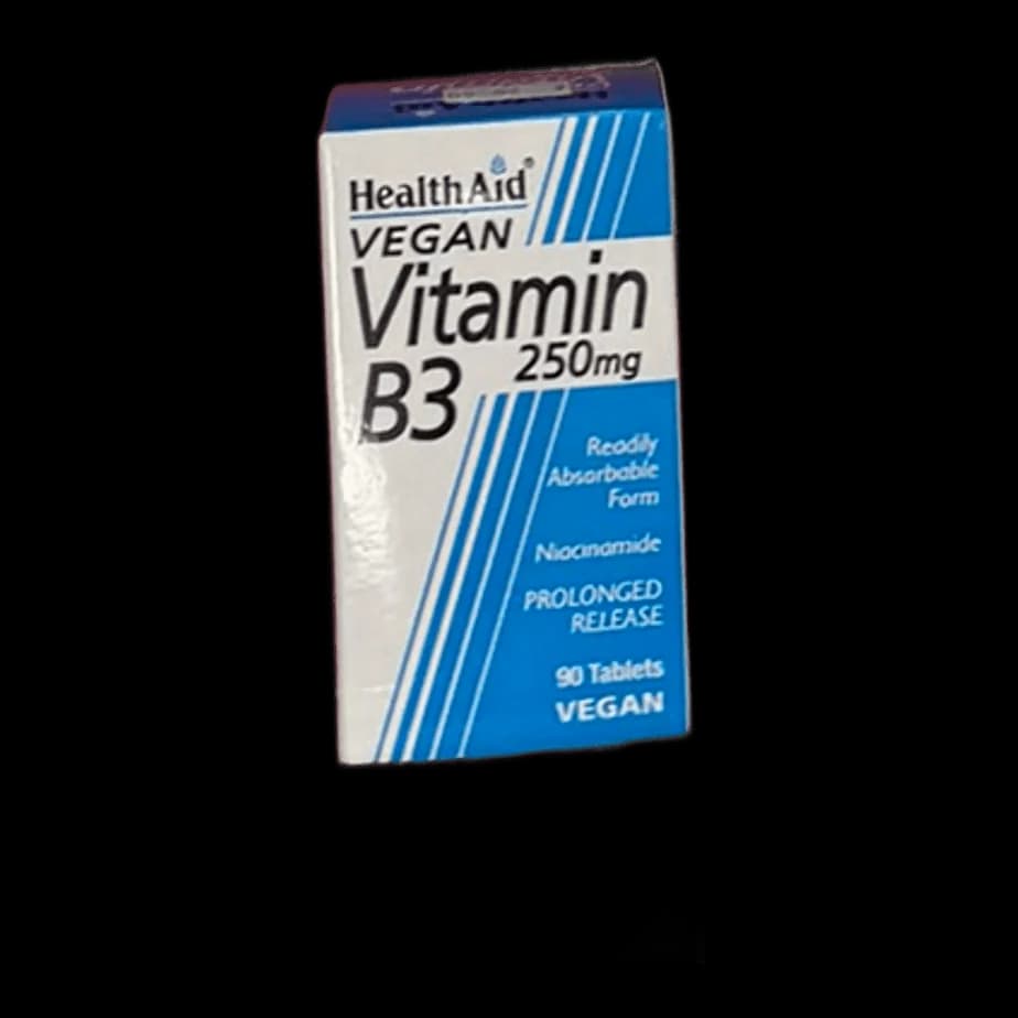 Vegan Vitamin B3 250 mg HealthAid