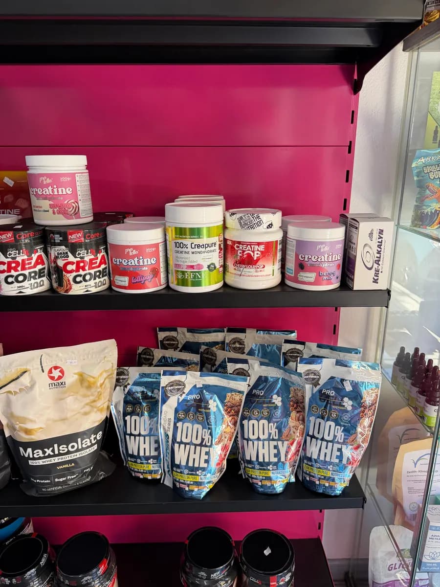 Creatinas monohidrato de distintas marcas