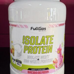 Proteína Aislado Suero + Proteína Clara Huevo - Batido de fresa - 900g